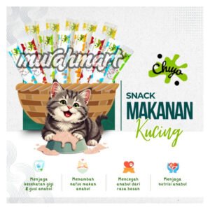 CHIYO Pet Strip Snack Kucing Penggemuk/ Snack Makanan Kucing Basah/ Makanan Wet Cat Food
