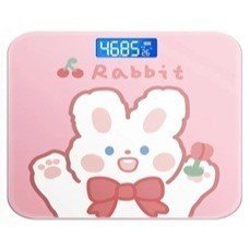 Timbangan Badan Digital LED Indikator Kaca Kartun / Timbangan Digital 180kg / Timbangan Baterai / Timbangan USB - Gambar 7