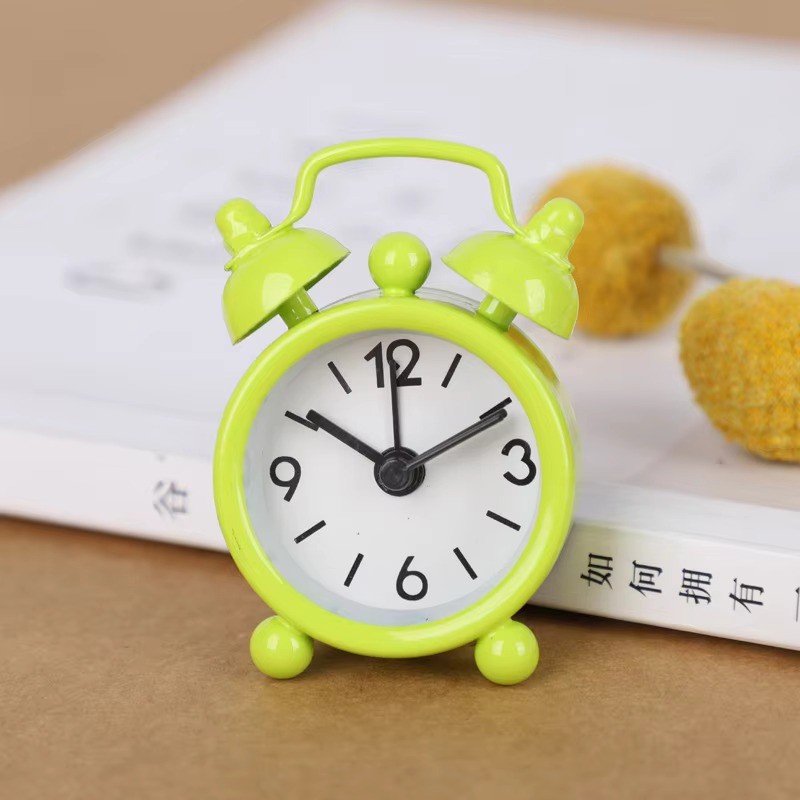 Jam Beker Alarm Mini / Jam Mini / Jam Meja Mini / Jam Unik / Jam Beker Mini / Jam Analog - Gambar 7