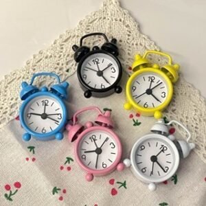 Jam Beker Alarm Mini / Jam Mini / Jam Meja Mini / Jam Unik / Jam Beker Mini / Jam Analog