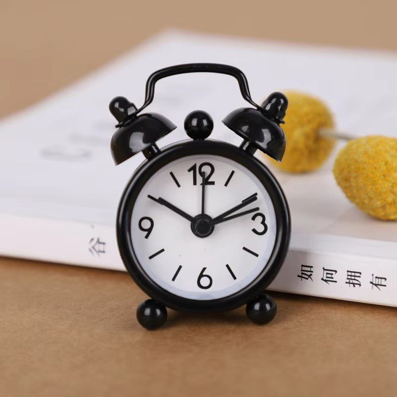 Jam Beker Alarm Mini / Jam Mini / Jam Meja Mini / Jam Unik / Jam Beker Mini / Jam Analog - Gambar 6