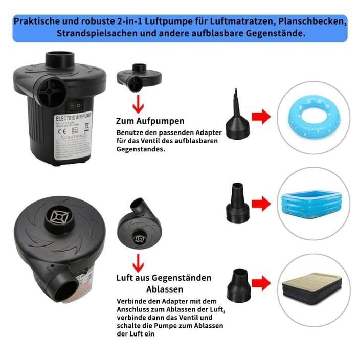 Pompa Kasur Angin Bisa sedot/ Hand Pump Kantong Vakum Plastik/ Pompa Tangan Vacuum Bag Manual - Gambar 3