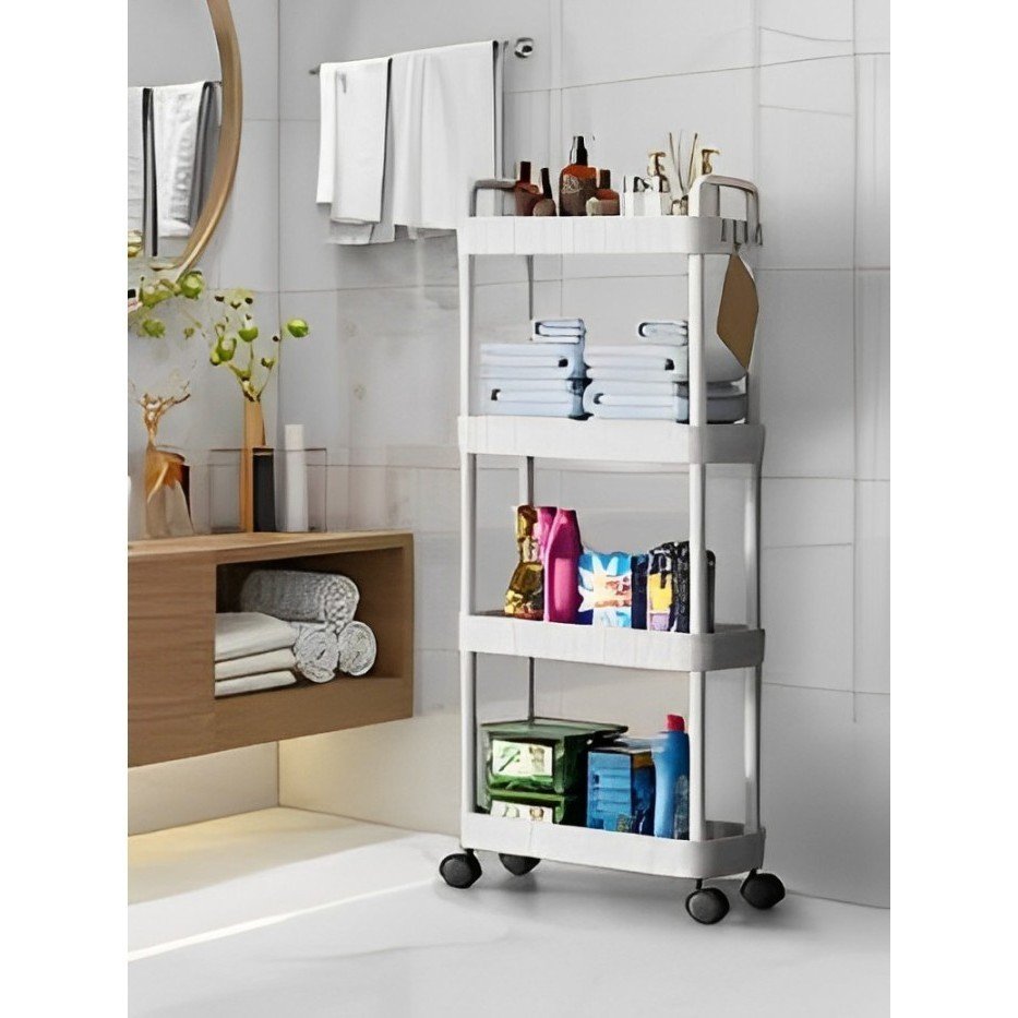 Rak Troli Serbaguna 5 Susun / Rak Kamar Mandi & Dapur - Gambar 7