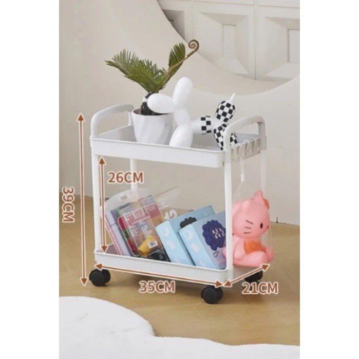Rak Troli Serbaguna 5 Susun / Rak Kamar Mandi & Dapur - Gambar 2