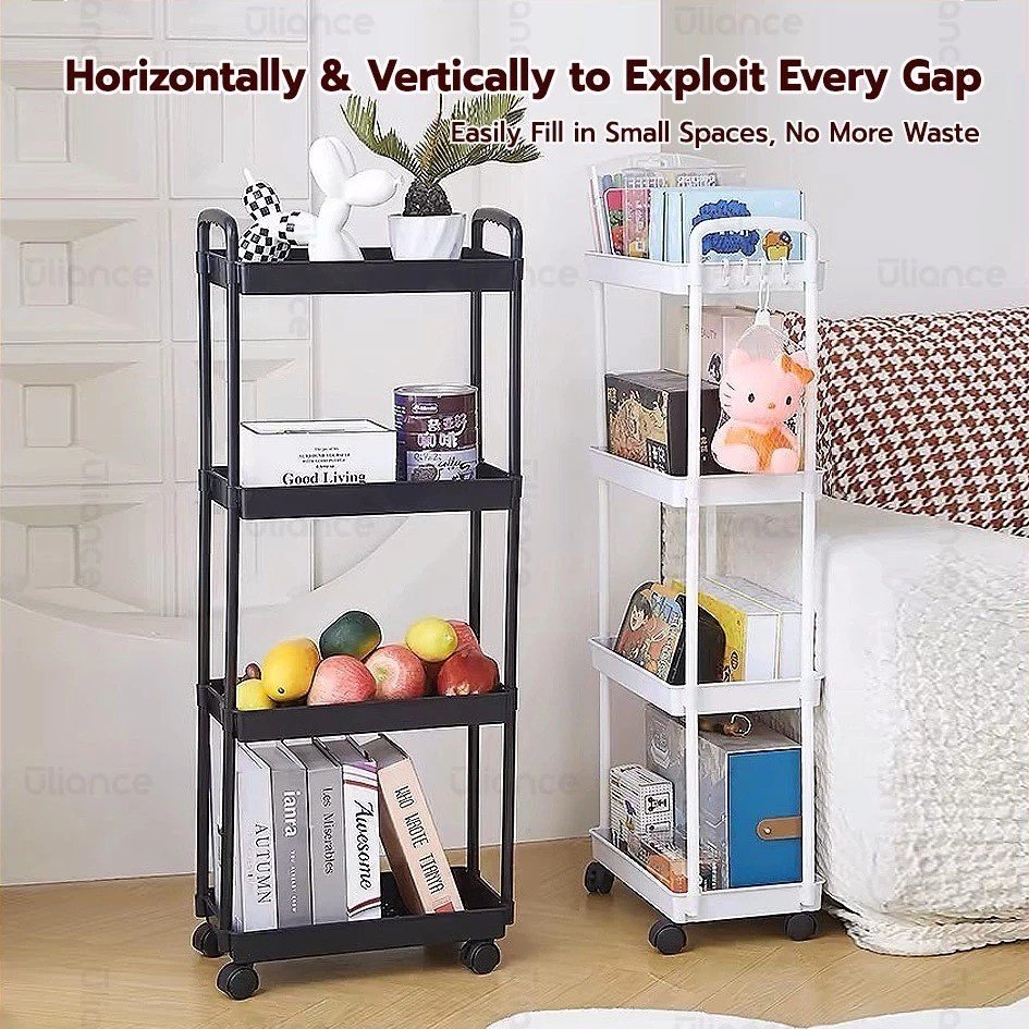 Rak Troli Serbaguna 5 Susun / Rak Kamar Mandi & Dapur - Gambar 4