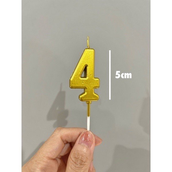 Lilin Angka Elegant/Birthday Candle Number/Lilin Ulang Tahun - Gambar 5