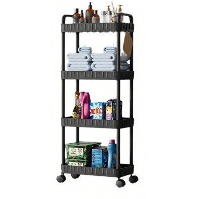 Rak Troli Serbaguna 5 Susun / Rak Kamar Mandi & Dapur - Gambar 9