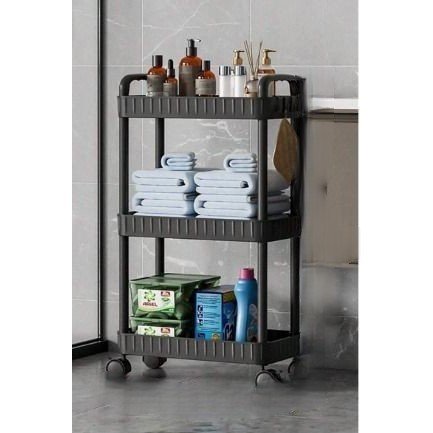 Rak Troli Serbaguna 5 Susun / Rak Kamar Mandi & Dapur - Gambar 3