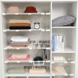 Penyekat lemari baju fleksible bisa disesuaikan/Sekat Lemari Partisi