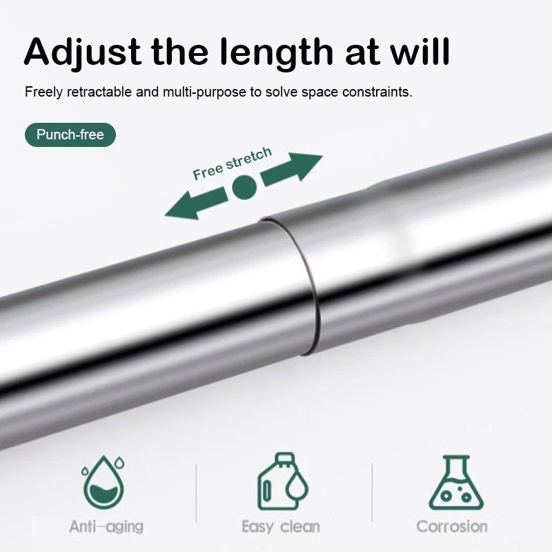 Tiang Jemuran / tiang Flexible Serbaguna / Pipa Stainles - Gambar 3