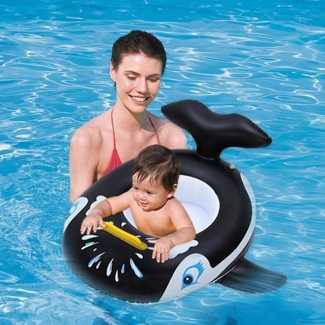 Pelampung Ban Renang Anak Karakter / Ban Pelampung Ring Safety Baby Boat - Gambar 4