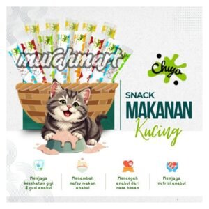 CHIYO Pet Strip Snack Kucing Penggemuk/ Snack Makanan Kucing Basah/ Makanan Wet Cat Food