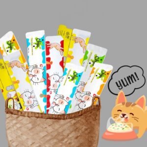 Snack Kucing Chiyo isi 50pcs /Strip Kucing Kecil / Cemilan Kucing/ Snak Penggemukan Makanan