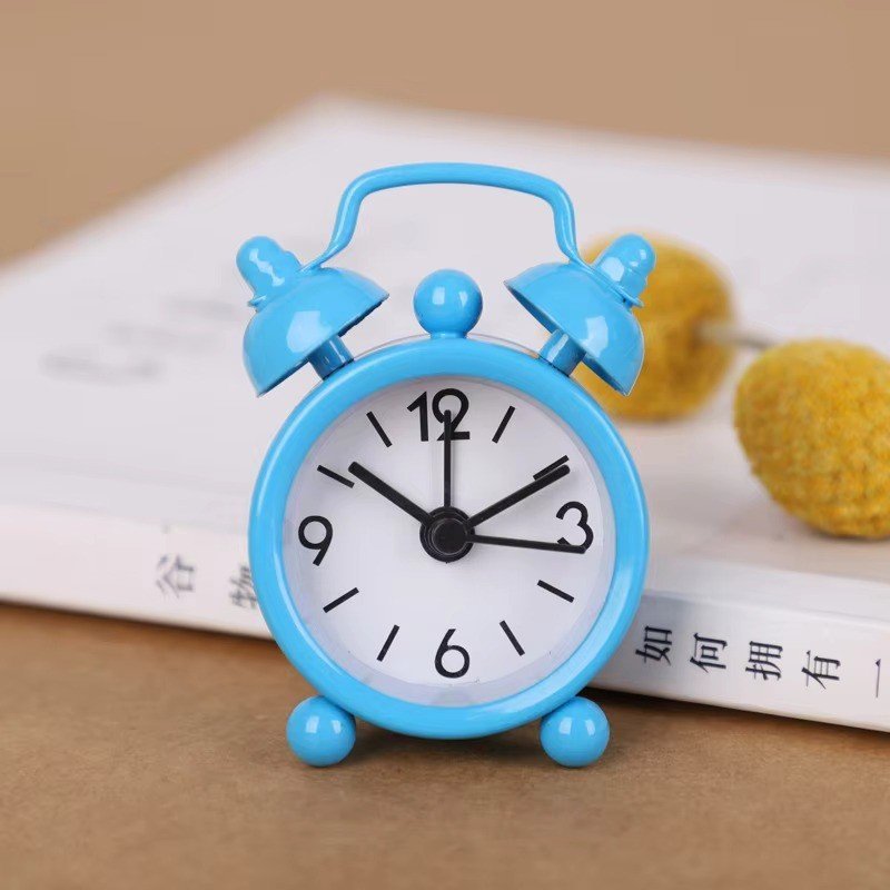 Jam Beker Alarm Mini / Jam Mini / Jam Meja Mini / Jam Unik / Jam Beker Mini / Jam Analog - Gambar 3