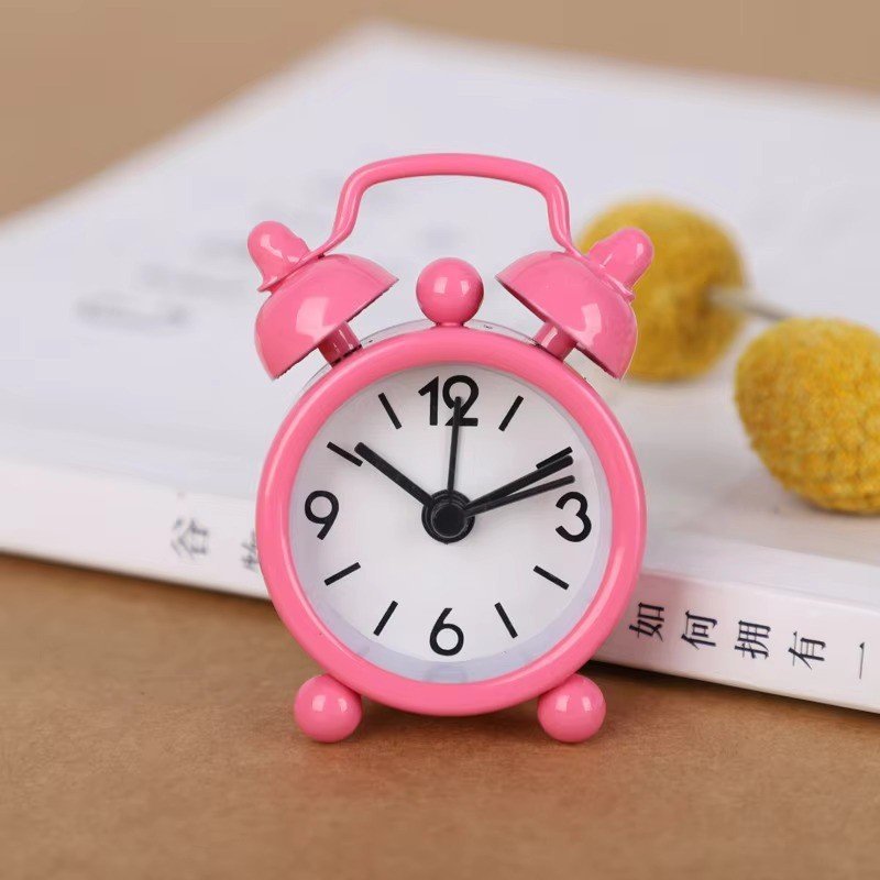 Jam Beker Alarm Mini / Jam Mini / Jam Meja Mini / Jam Unik / Jam Beker Mini / Jam Analog - Gambar 5