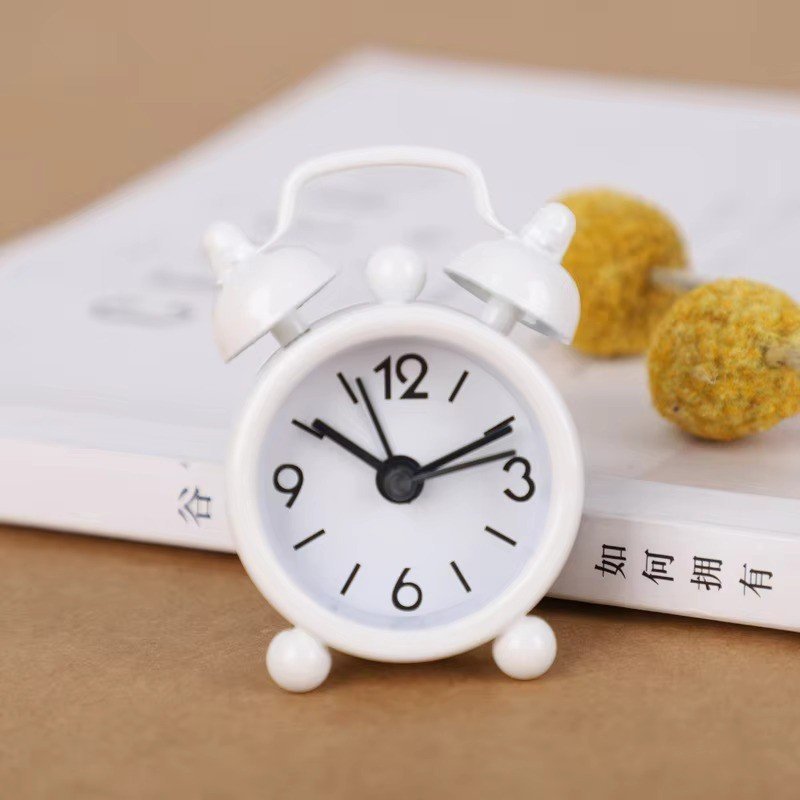Jam Beker Alarm Mini / Jam Mini / Jam Meja Mini / Jam Unik / Jam Beker Mini / Jam Analog - Gambar 8