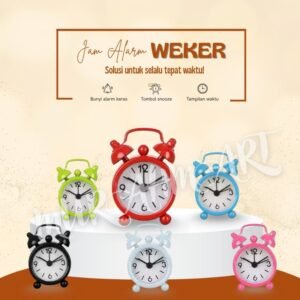 JAM MEJA MINI/JAM ALARM BEKER MINI / JAM ALARM MINI / JAM MINI
