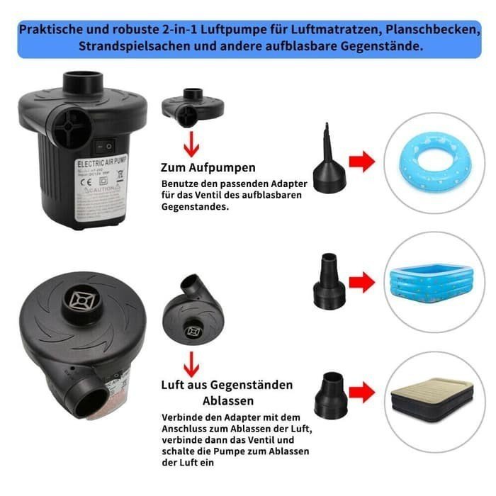 Pompa Kasur Angin Bisa sedot/ Hand Pump Kantong Vakum Plastik/ Pompa Tangan Vacuum Bag Manual - Gambar 3