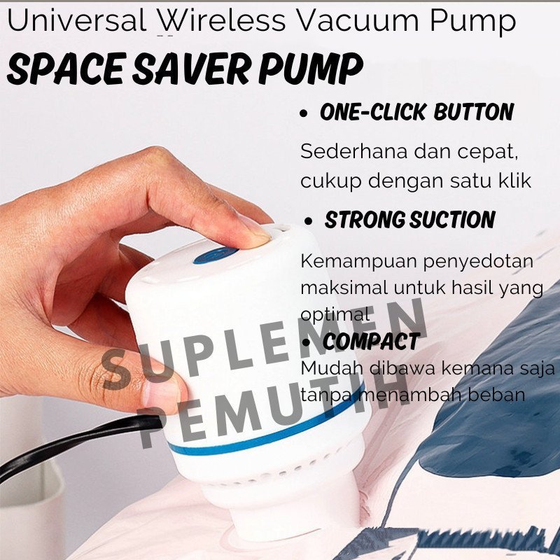 Pompa Angin Listrik/Pompa Angin Listrik Electric Air Pump Pompa Kolam Renang /Pompa Manual - Gambar 5
